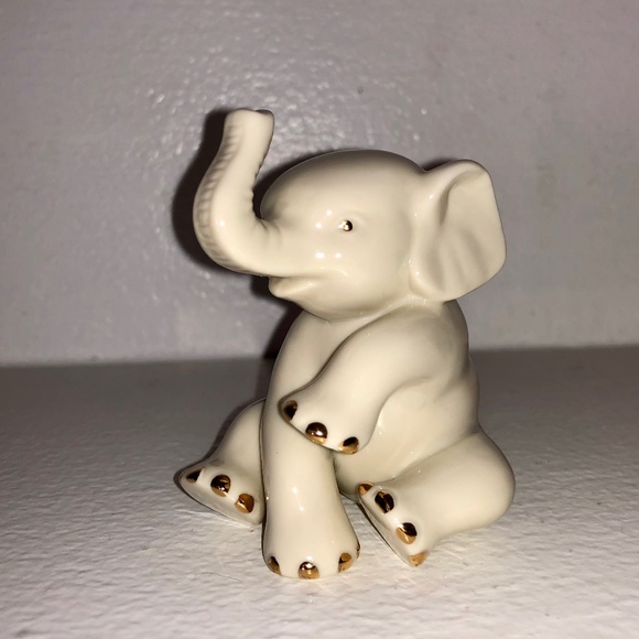 Lenox Elephant Figurine - Picture 1 of 4